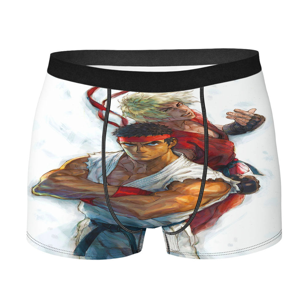 Street Fighter Ryu And Ken Men'S Boxer Briefs