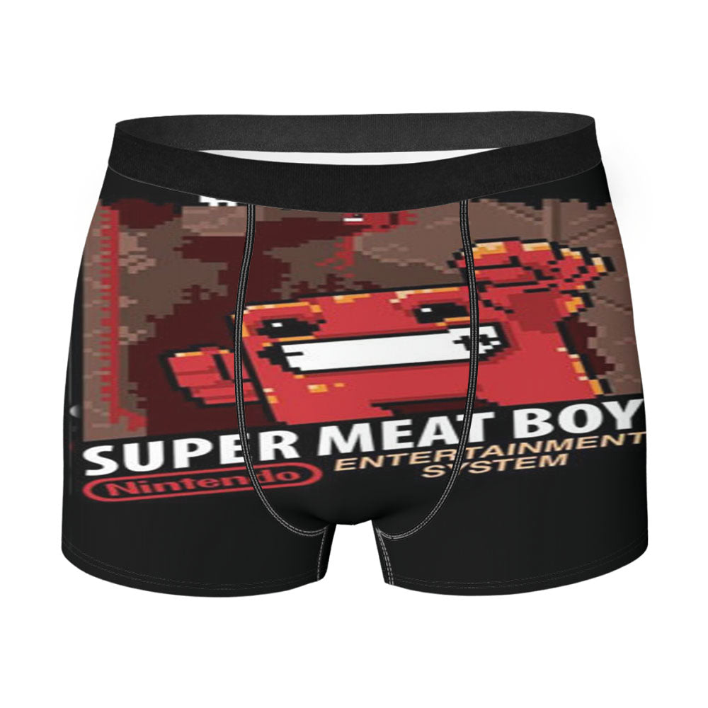 Super Meat Boy Game Men'S Boxer Briefs