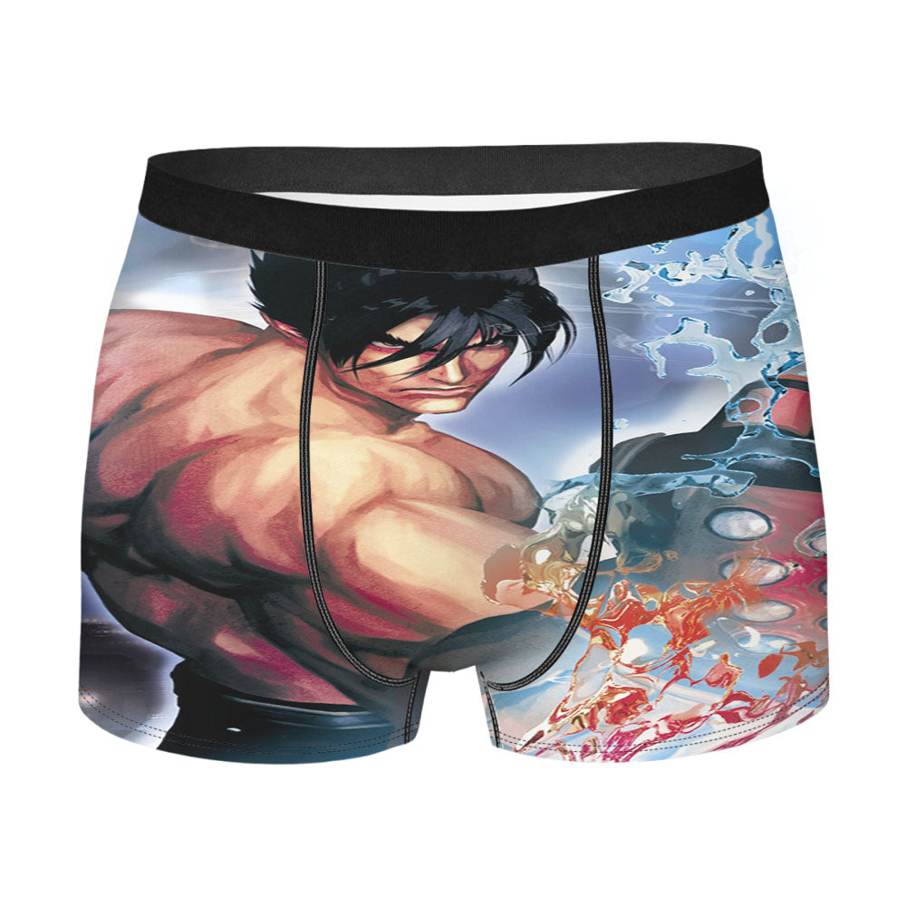 Tekken X Street Fighter Jin Kazama Men'S Boxer Briefs