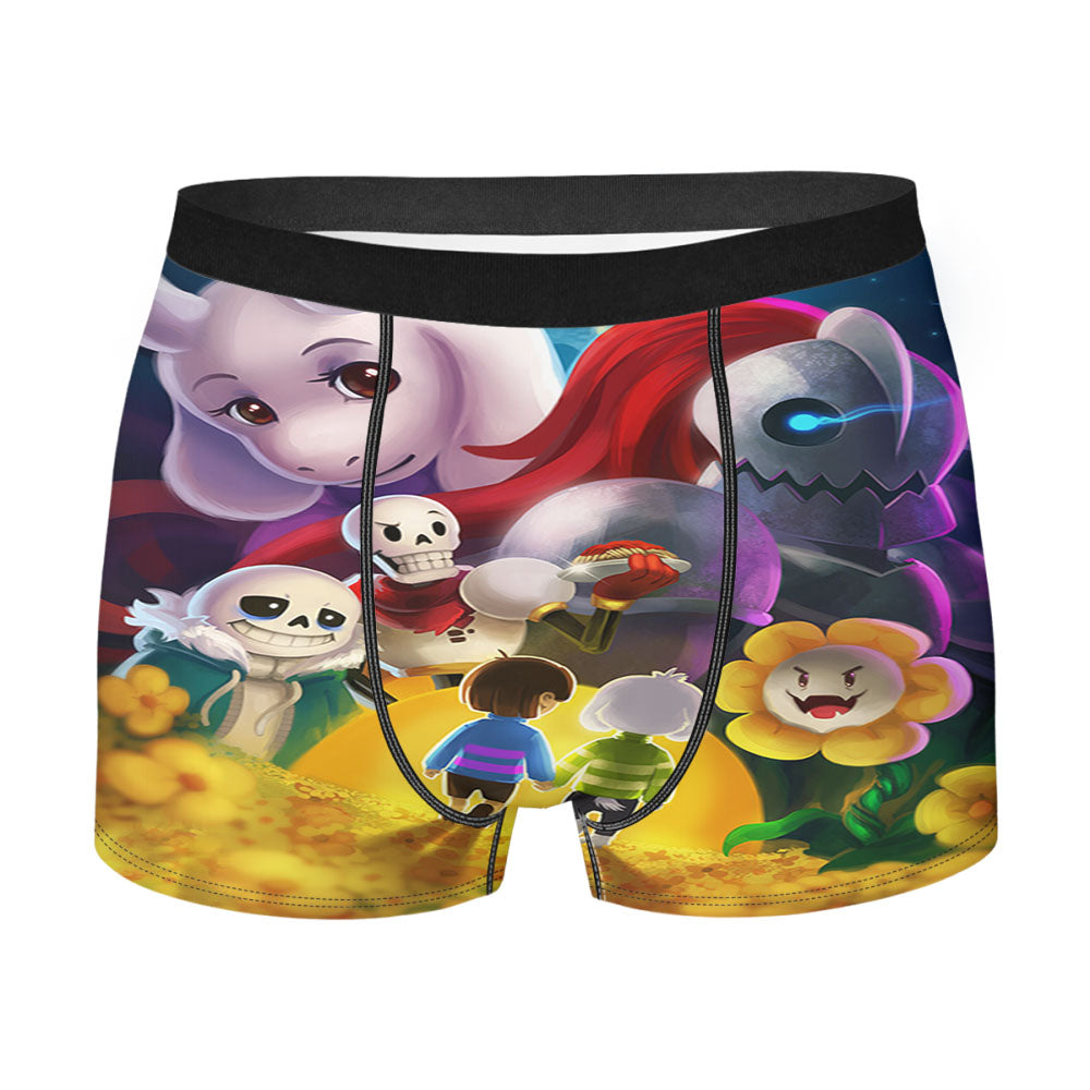 Undertale Best Game Artwok Men'S Boxer Briefs