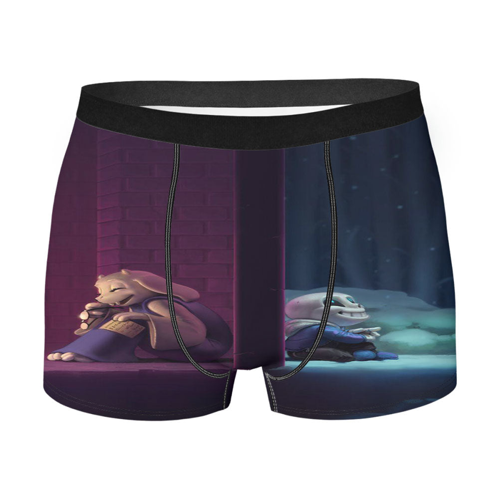 Undertale Sans And Toriel Men'S Boxer Briefs