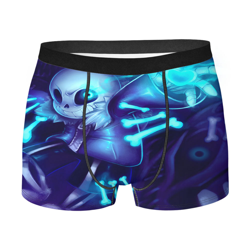 Undertale Sans Death Battle Men'S Boxer Briefs