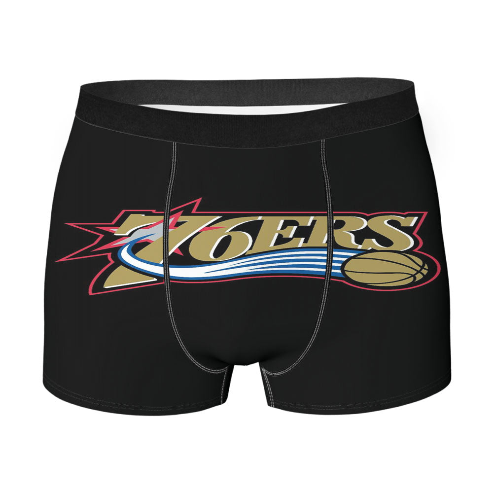 76Ers Basketball Team Logo Men'S Boxer Briefs