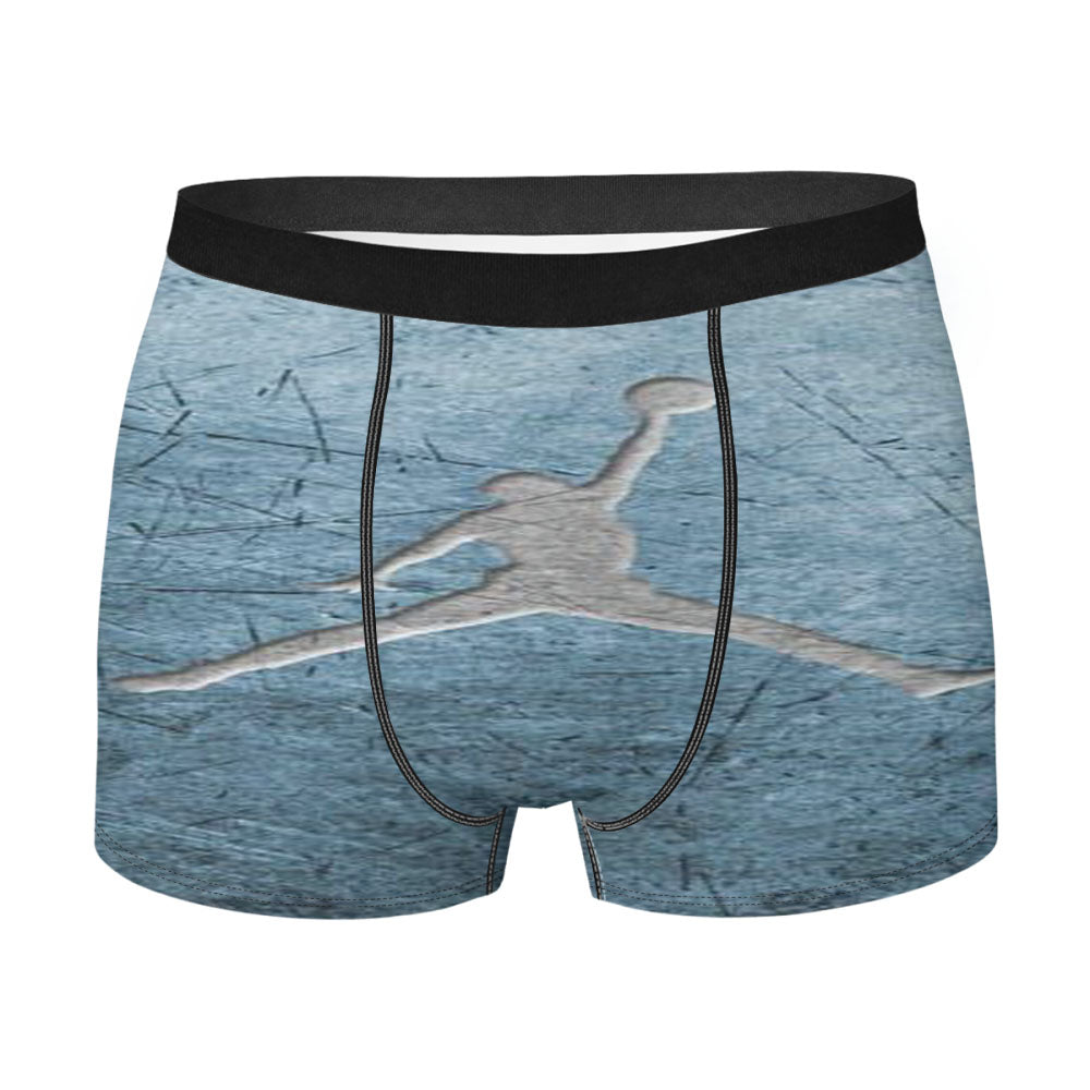 Air Jordan Steel Texture Logo Men'S Boxer Briefs