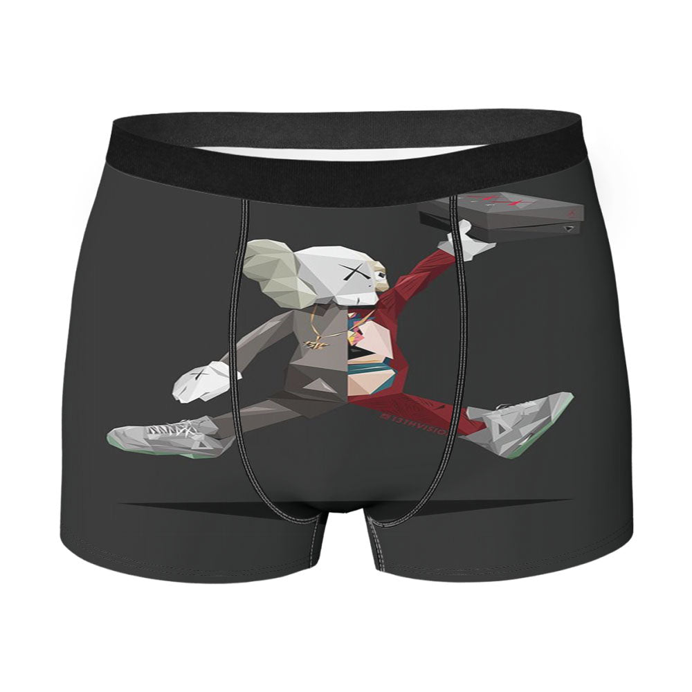 Air Jordan X Kaws Illustration Men'S Boxer Briefs