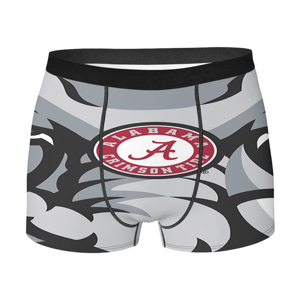 Alabama Crimson Tide Crimson Elephant Men'S Boxer Briefs