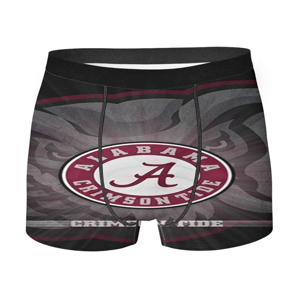Alabama Crimson Tide Logo Men'S Boxer Briefs