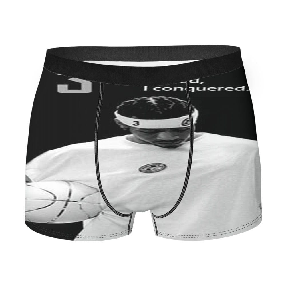 Allen Iverson Hi Contrast Men'S Boxer Briefs