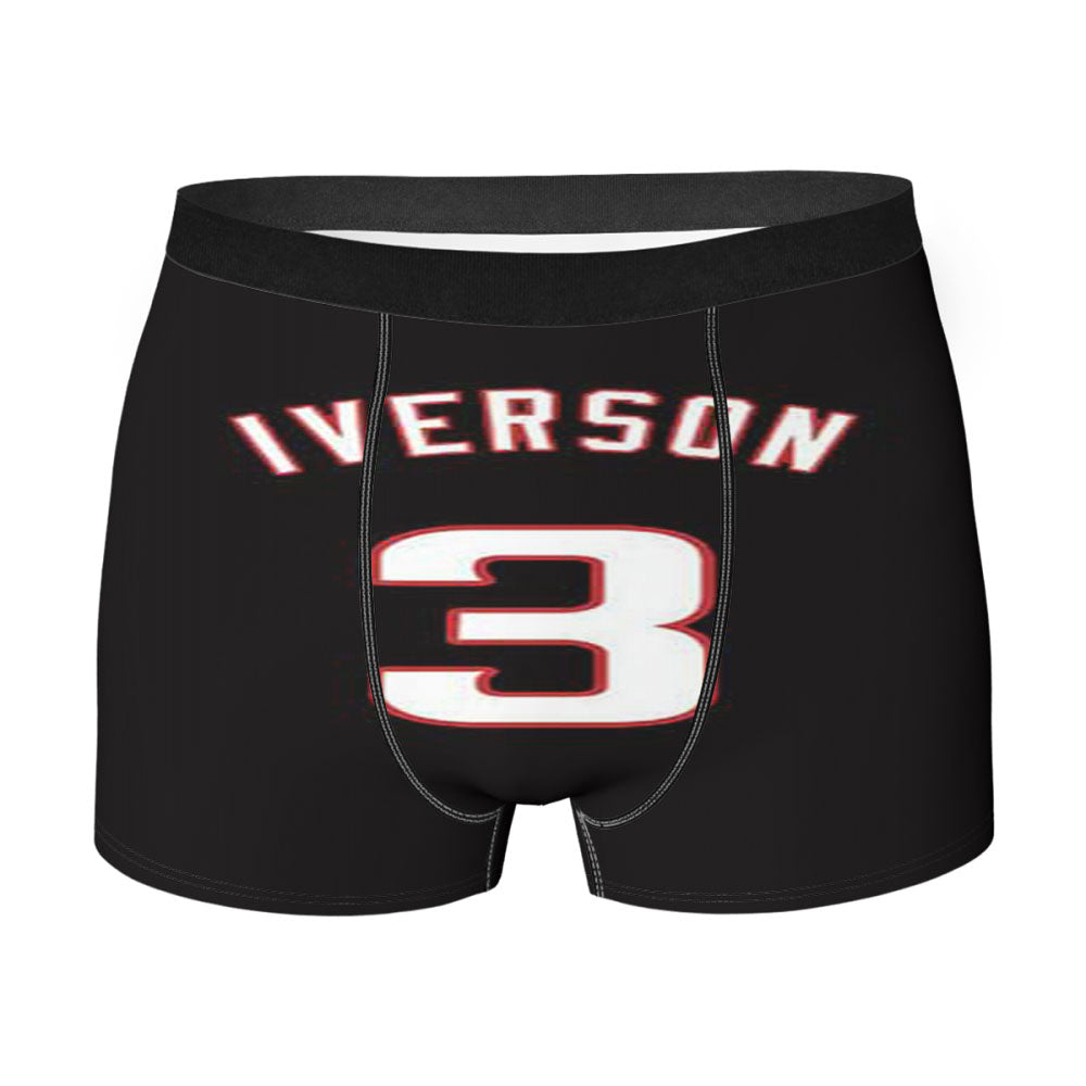 Allen Iverson Jersey Men'S Boxer Briefs