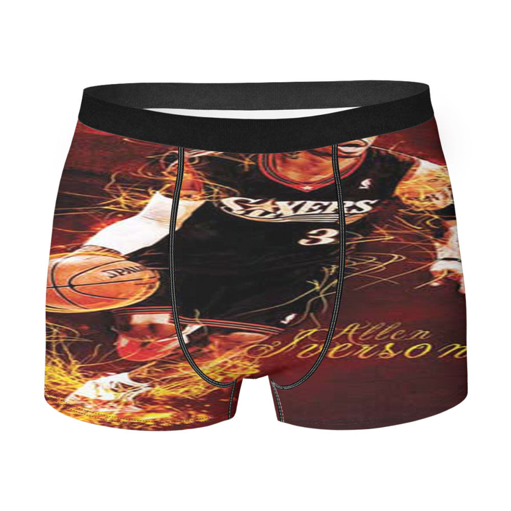 Allen Iverson Tendrils Men'S Boxer Briefs