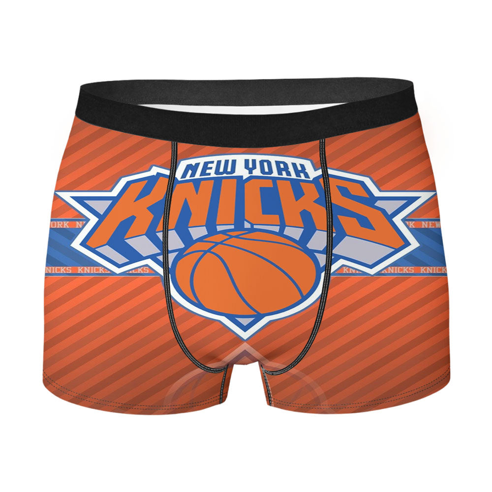 Amazing New York Knicks Basketball Team Men'S Boxer Briefs