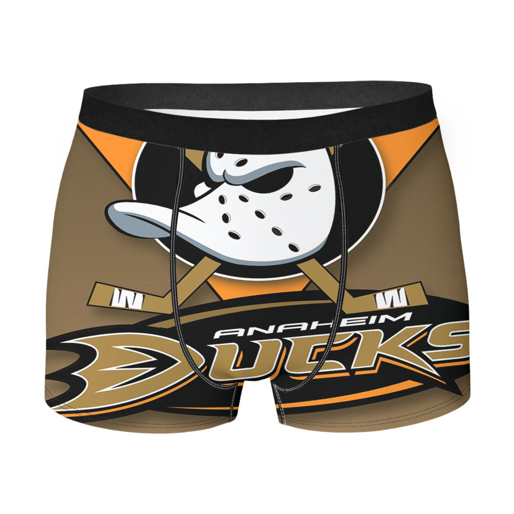 Anaheim Ducks Nhl Logo Men'S Boxer Briefs
