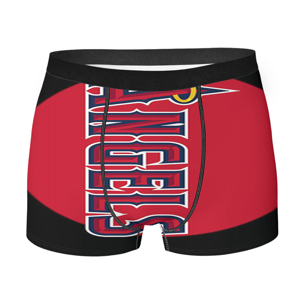 Angels Red Black Men'S Boxer Briefs