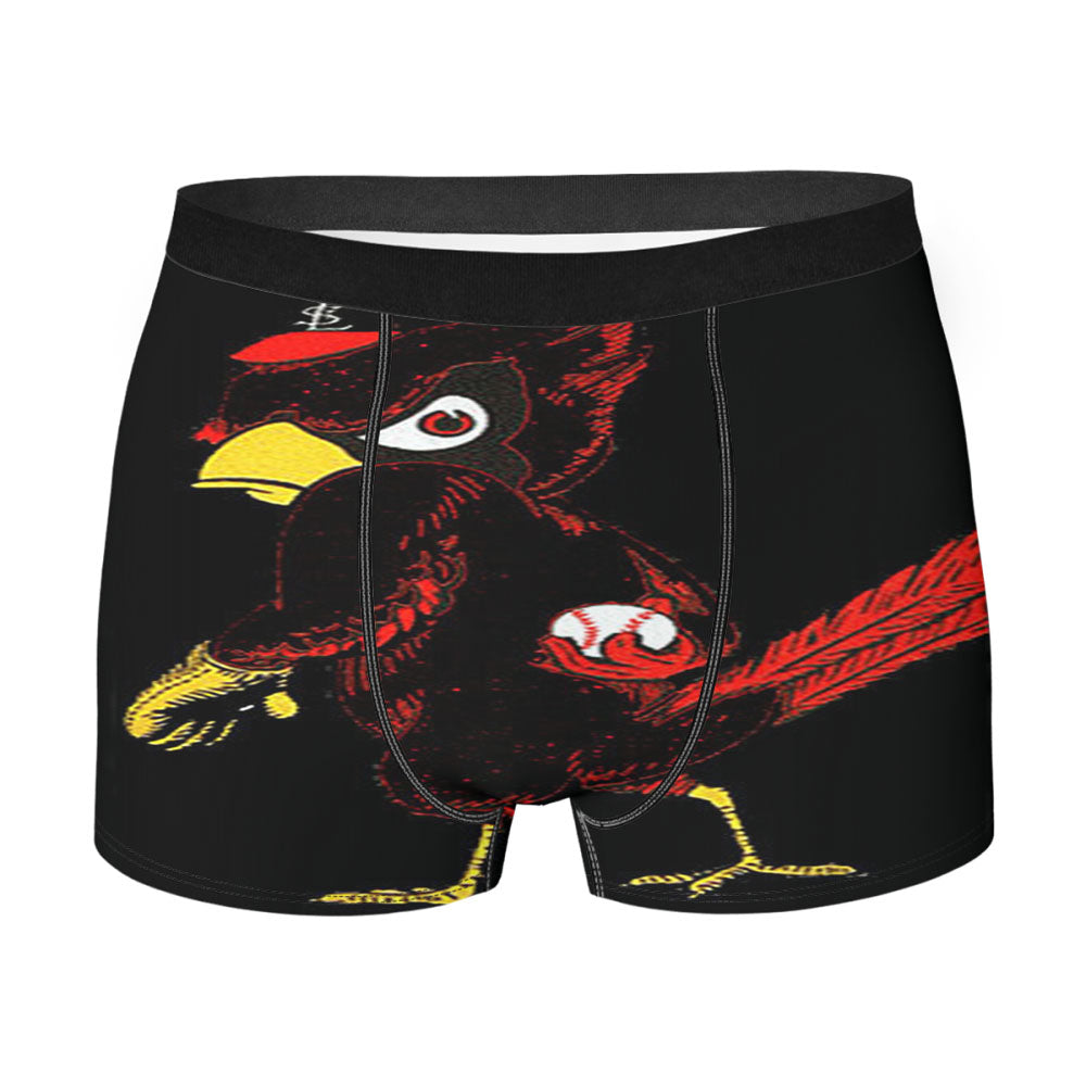 Angry Cardinal Men'S Boxer Briefs