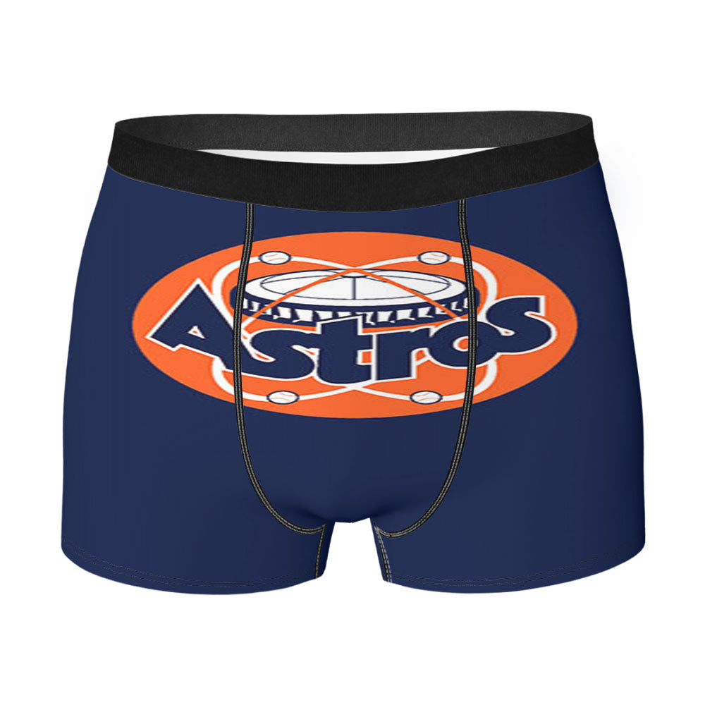 Astros Logo Men'S Boxer Briefs