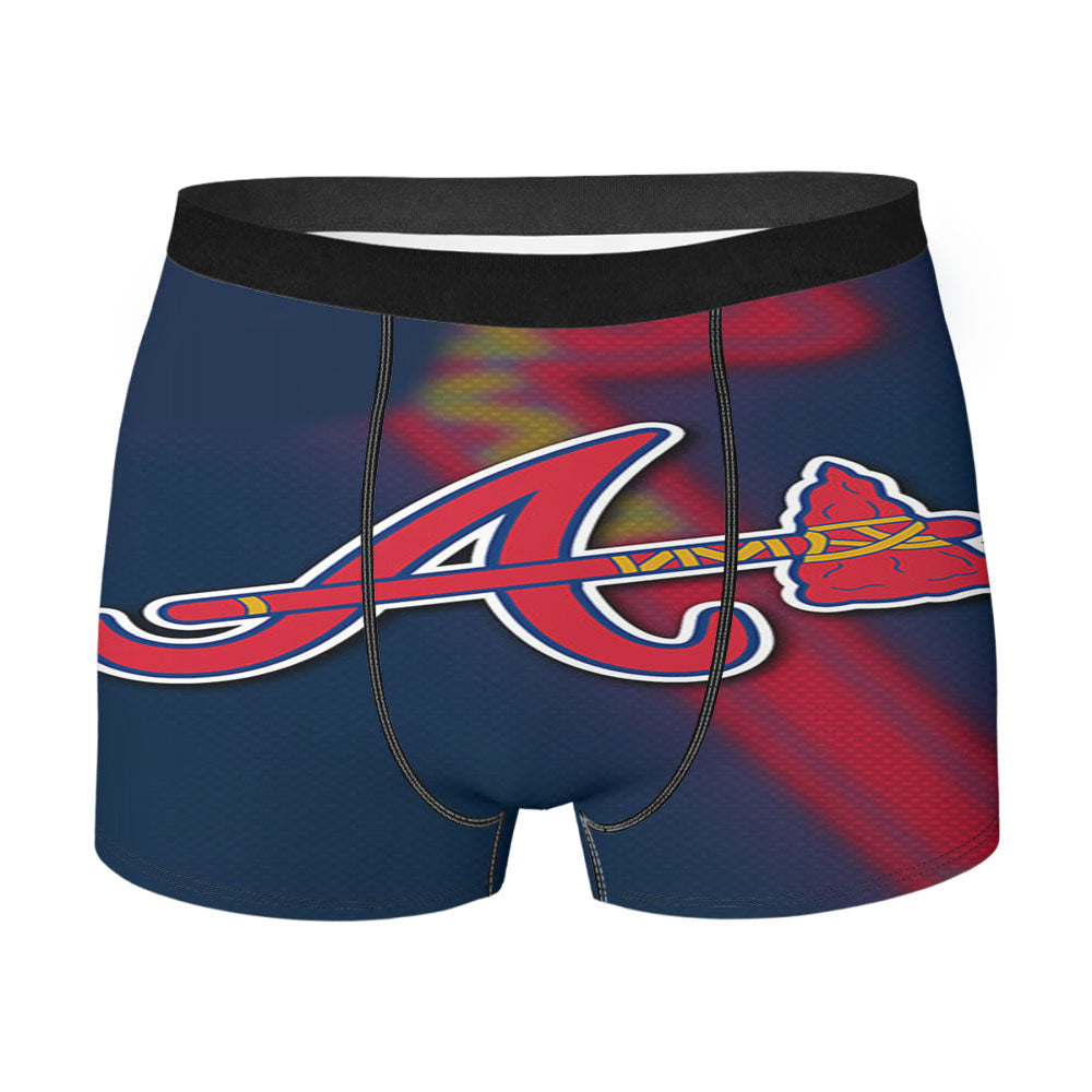 Atlanta Braves Logo 9 Men'S Boxer Briefs