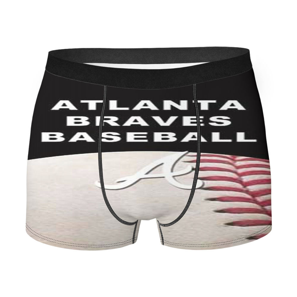 Atlanta Braves On Ball Men'S Boxer Briefs
