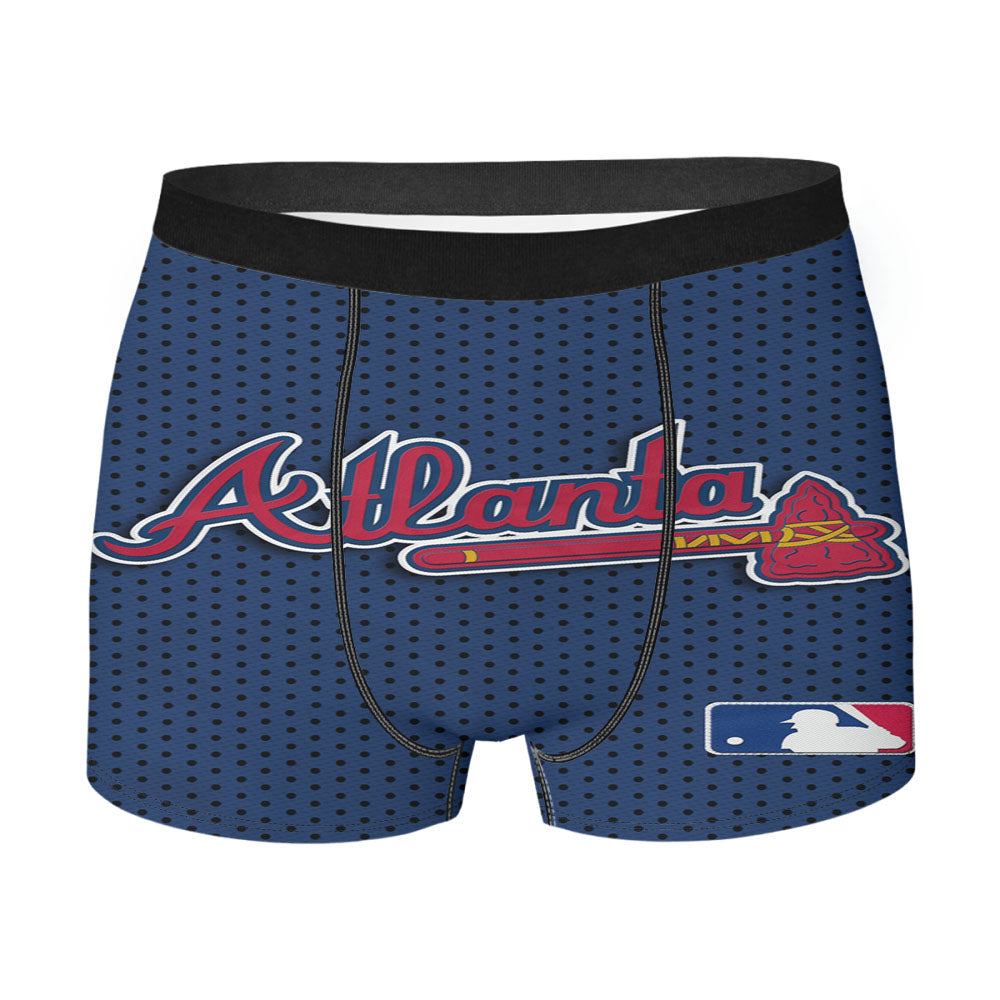 Atlanta Braves Wallpaper Men'S Boxer Briefs