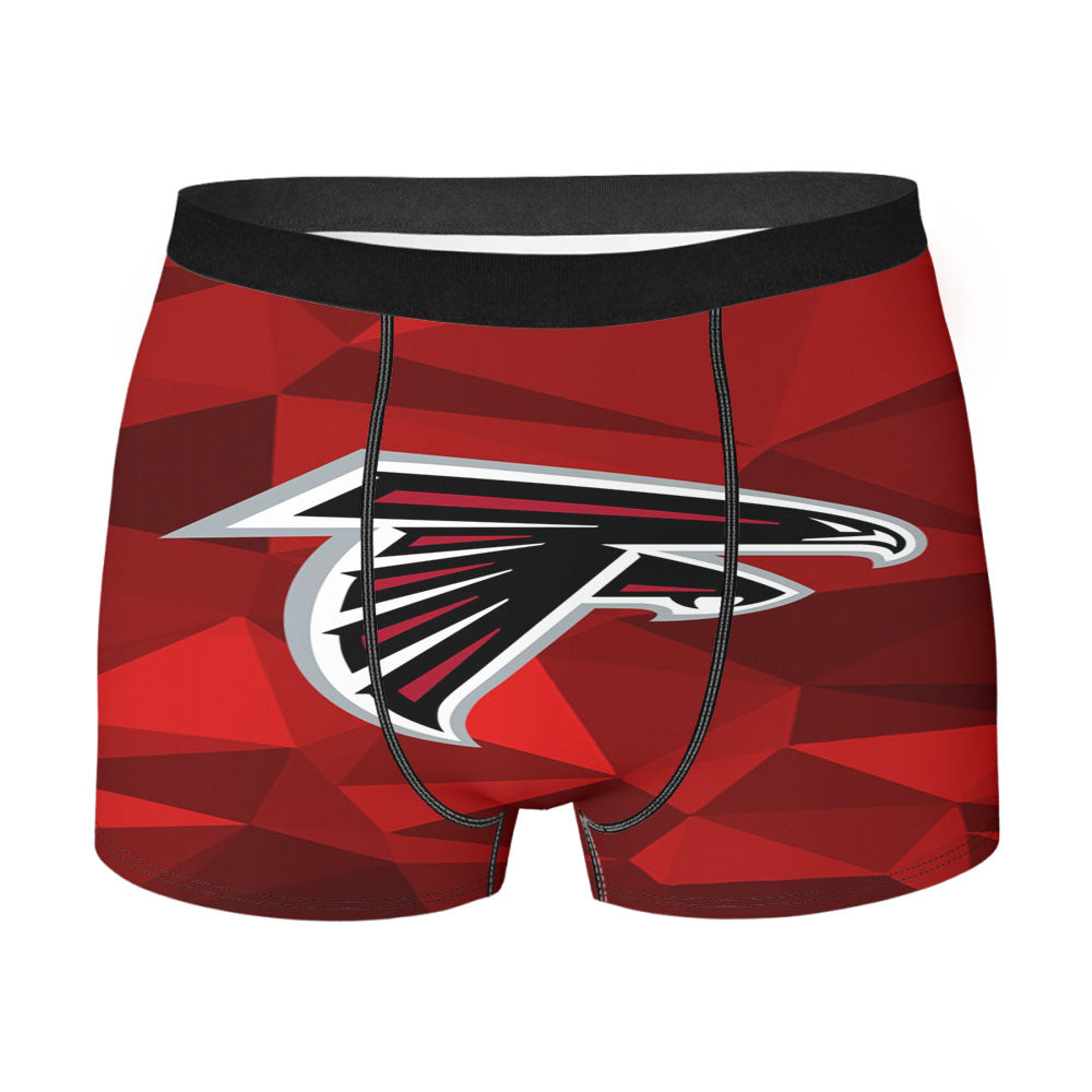 Atlanta Falcons Helmet Logo Pearl Men'S Boxer Briefs