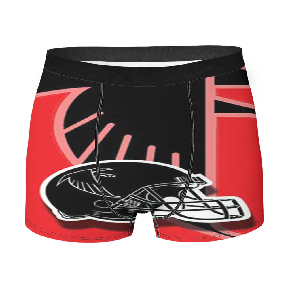 Atlanta Falcons Helmet Overlap Men'S Boxer Briefs