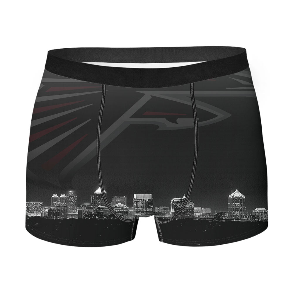 Atlanta Falcons Night City Men'S Boxer Briefs