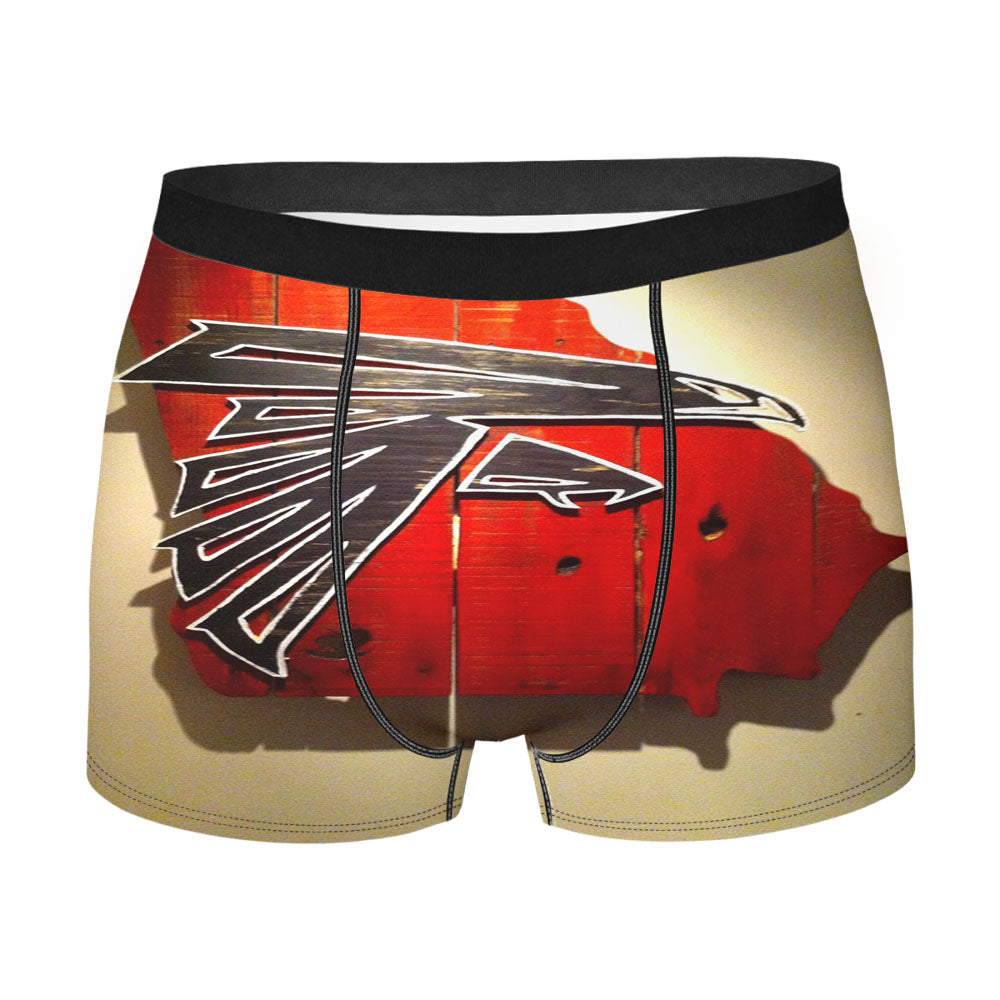 Atlanta Falcons Wall Art 3D Men'S Boxer Briefs