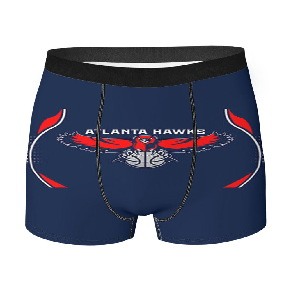 Atlanta Hawks Blue Men'S Boxer Briefs