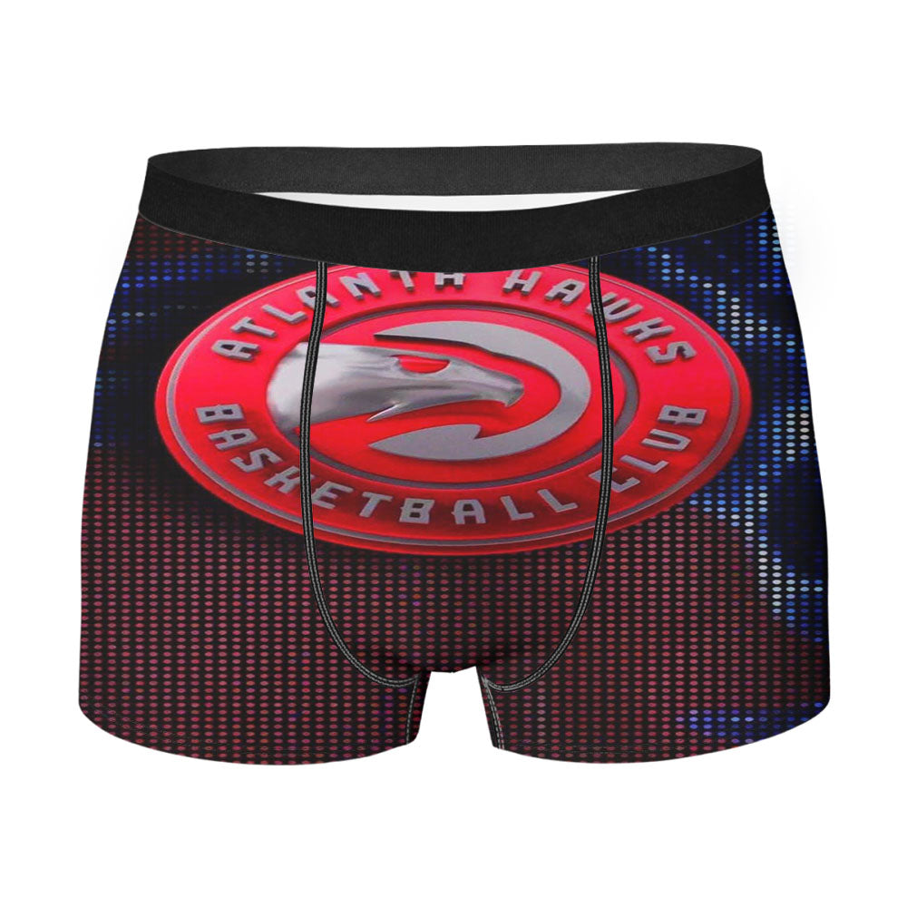 Atlanta Hawks Emblem Logo Men'S Boxer Briefs