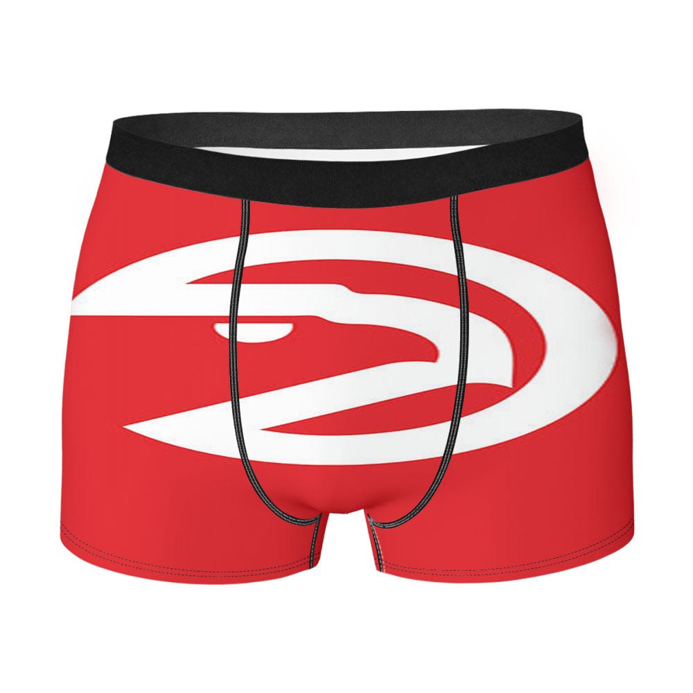 Atlanta Hawks Red Men'S Boxer Briefs