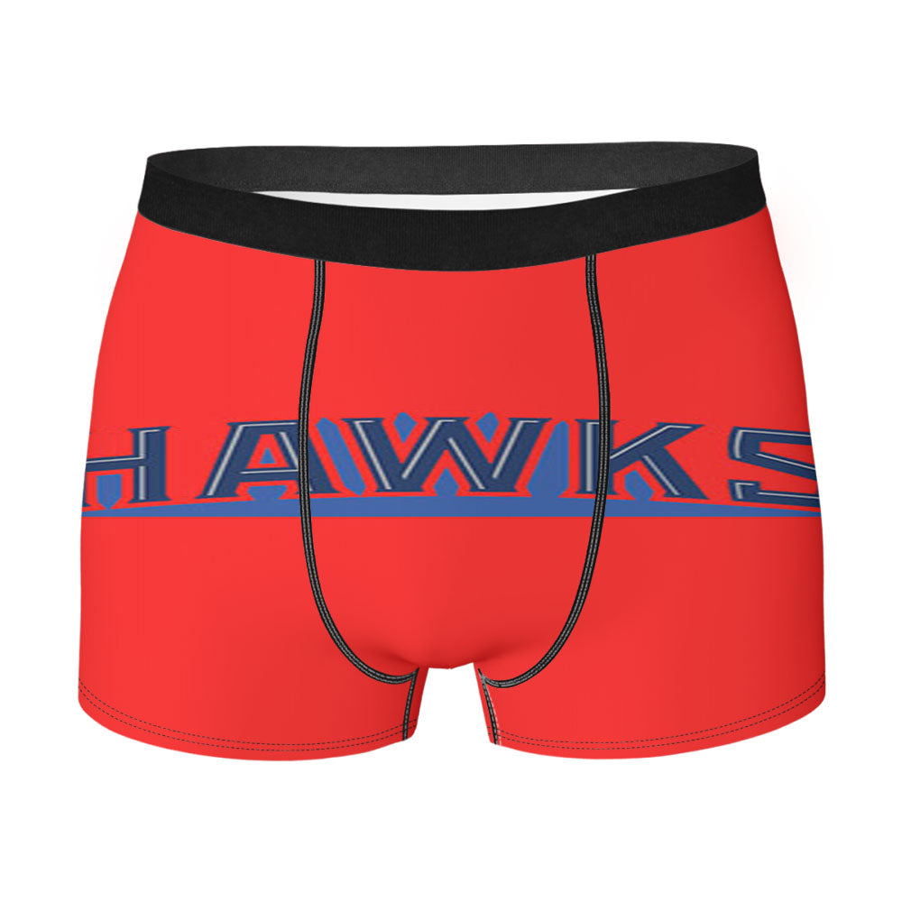 Atlanta Hawks Red Blue Men'S Boxer Briefs