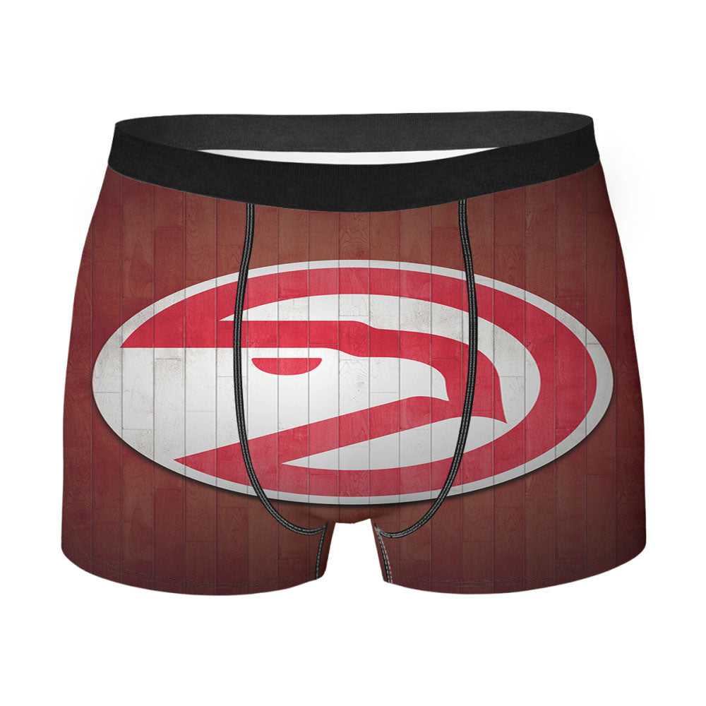 Atlanta Hawks Wood Wallpaper Men'S Boxer Briefs