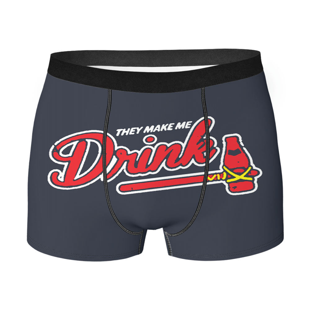 Atlanta Makes Me Drink Men'S Boxer Briefs