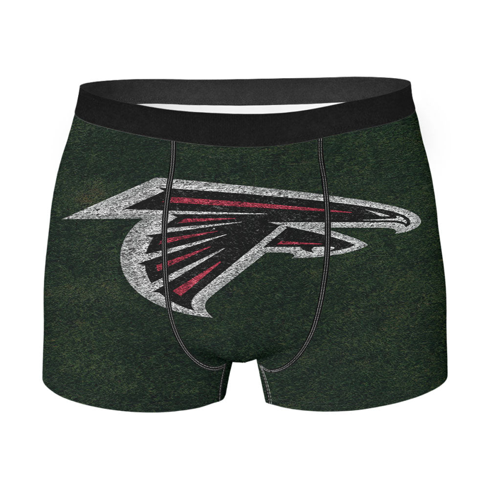 Atlanta Super Bowl Wallpaper Li Logo Grass Men'S Boxer Briefs