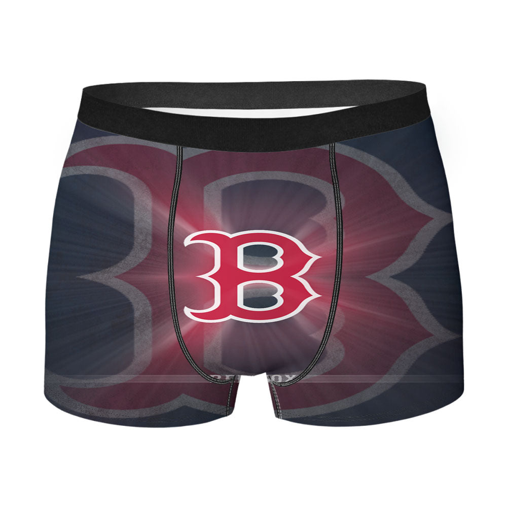 Awesome Boston Red Sox Logo Men'S Boxer Briefs
