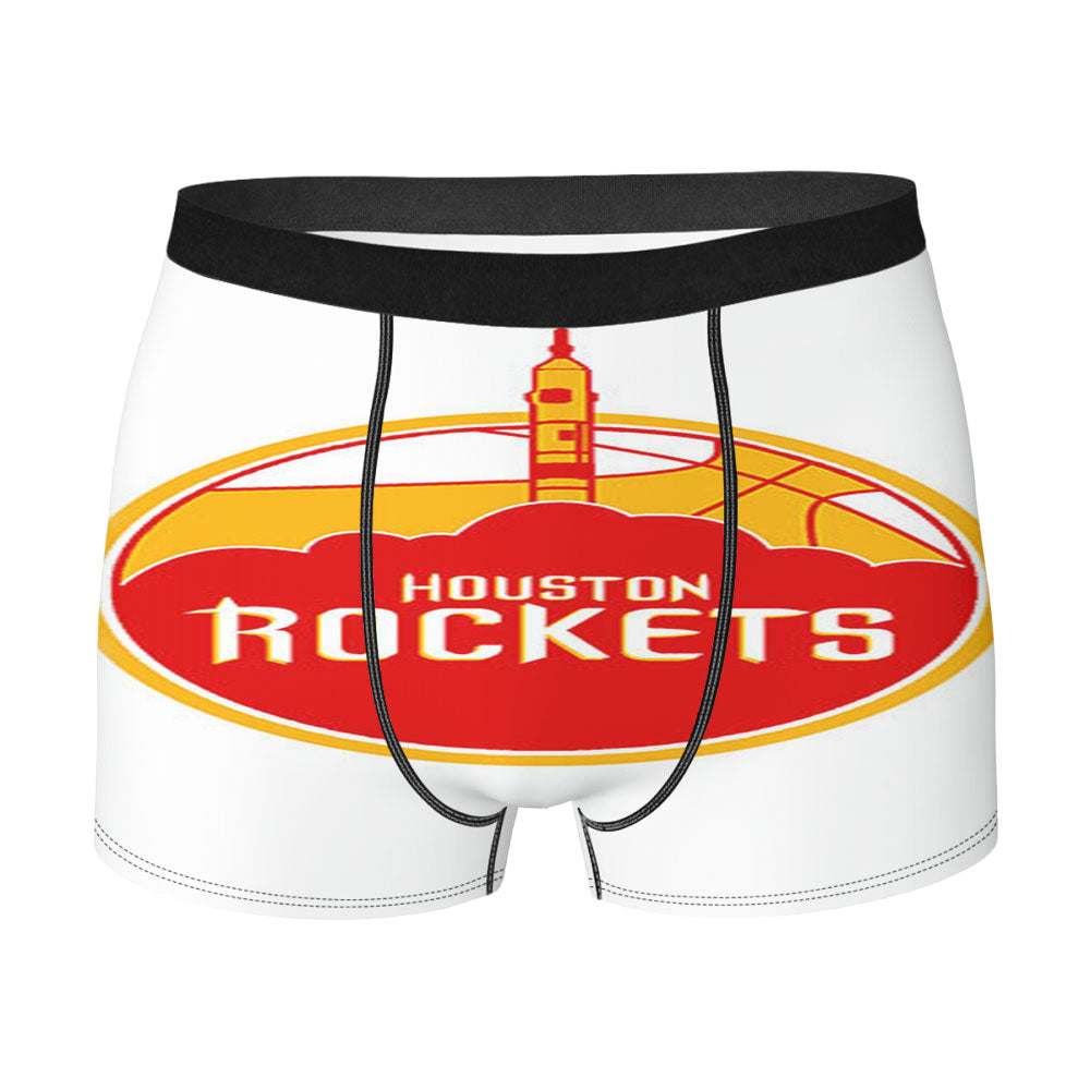 Ball Icon Houston Rockets Men'S Boxer Briefs