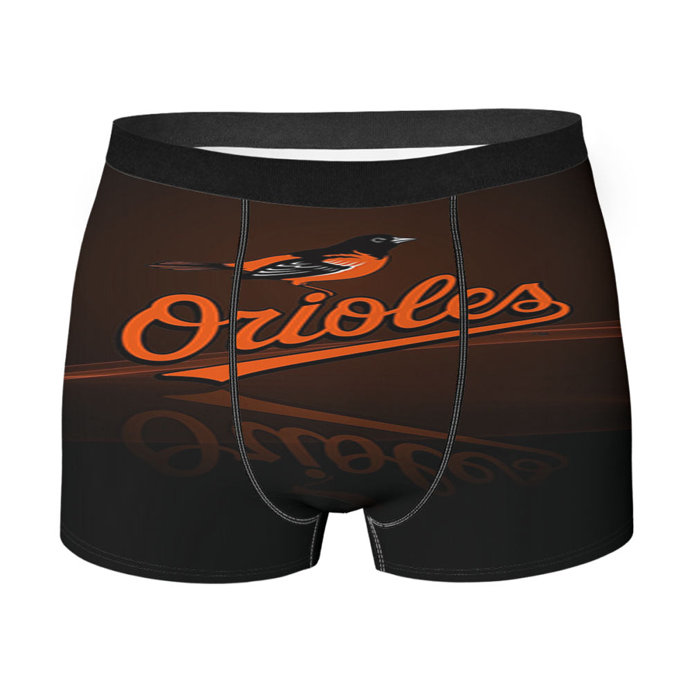 Baltimore Orioles Logos Men'S Boxer Briefs
