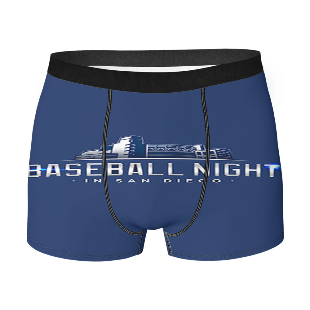 Baseball Night In San Diego Men'S Boxer Briefs