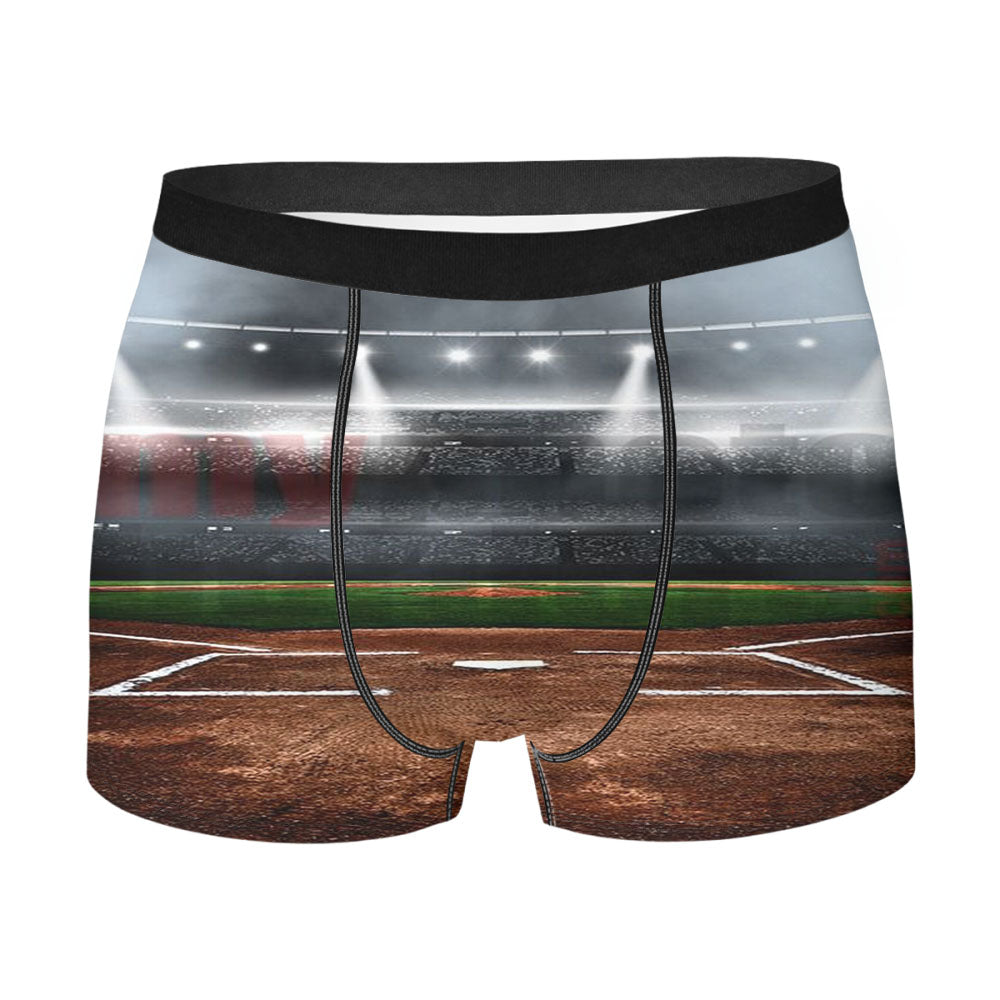 Baseball Stadium Men'S Boxer Briefs