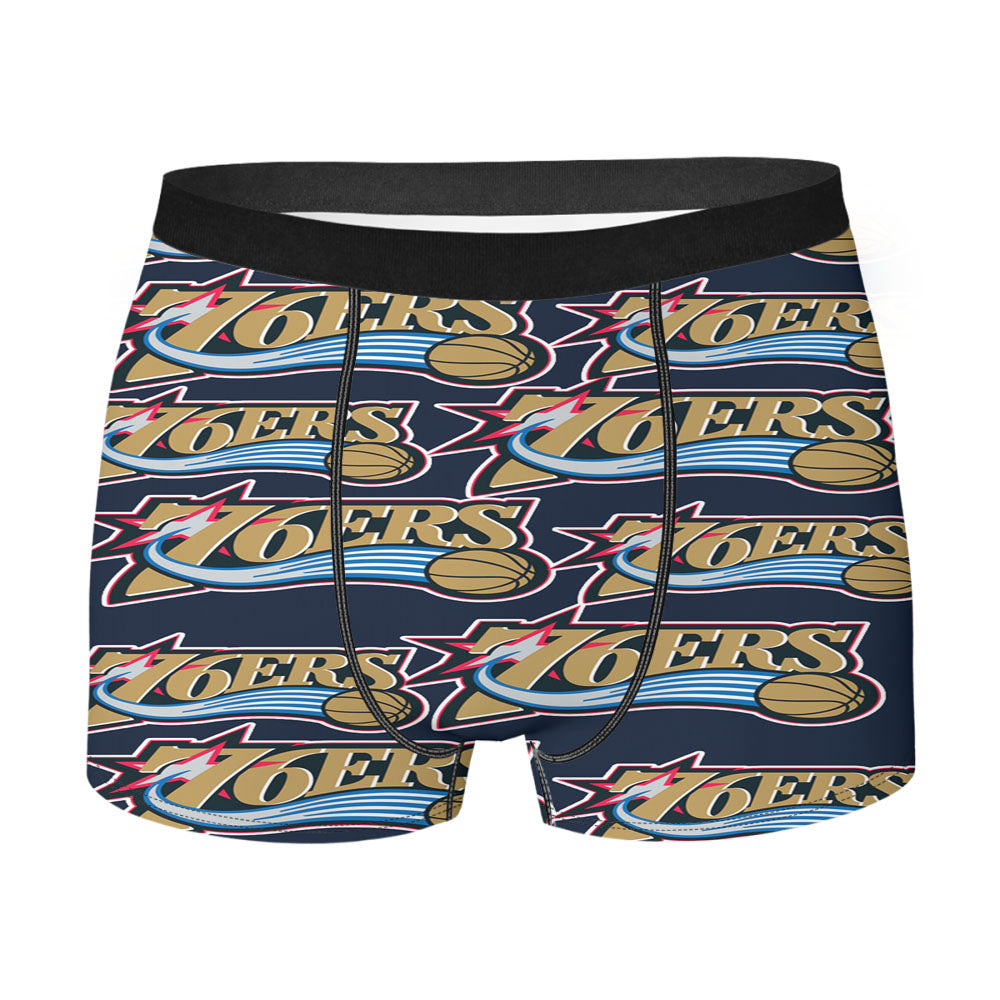 Basket Ball 76Ers Nba Men'S Boxer Briefs