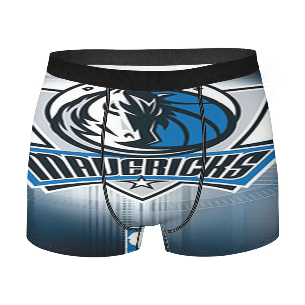 Basketball Logo Dallas Mavericks Men'S Boxer Briefs