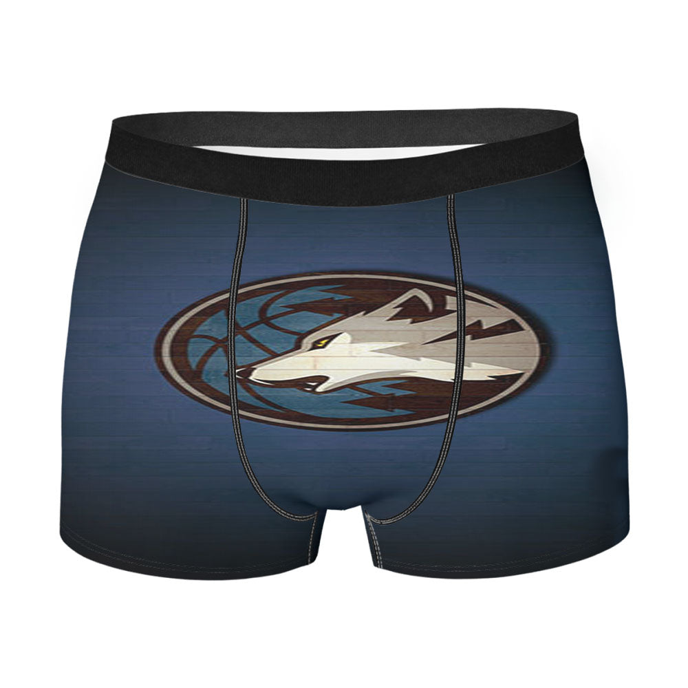 Basketball Minnesota Timberwolves Men'S Boxer Briefs