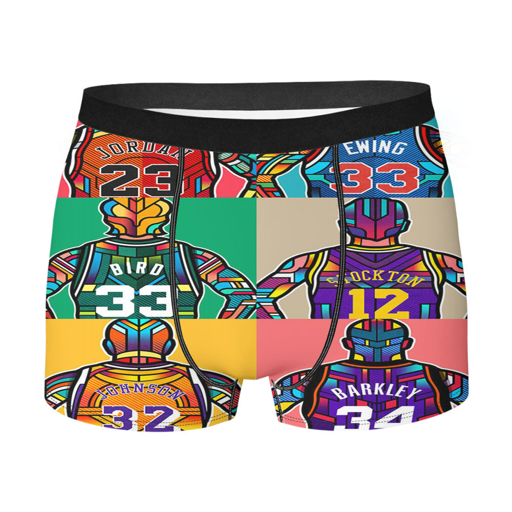 Basketball Stars Men'S Boxer Briefs
