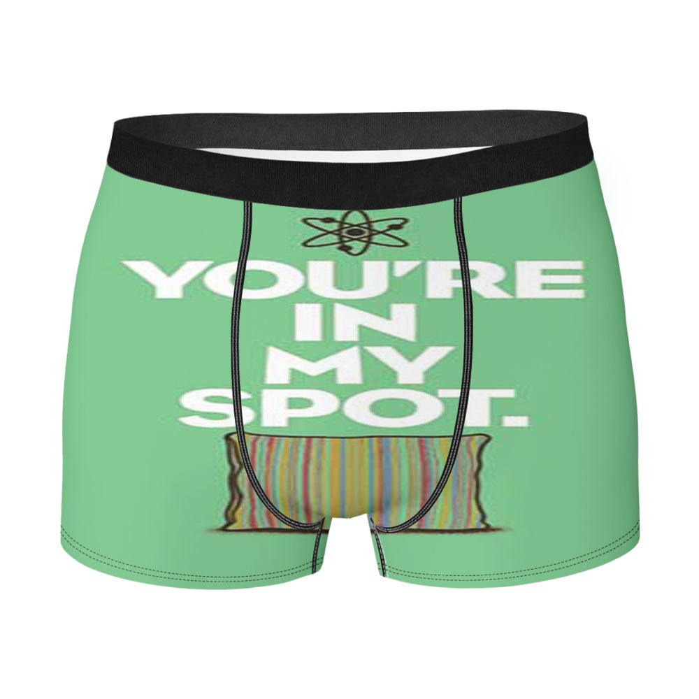 Big Bang Theory My Spot Men'S Boxer Briefs