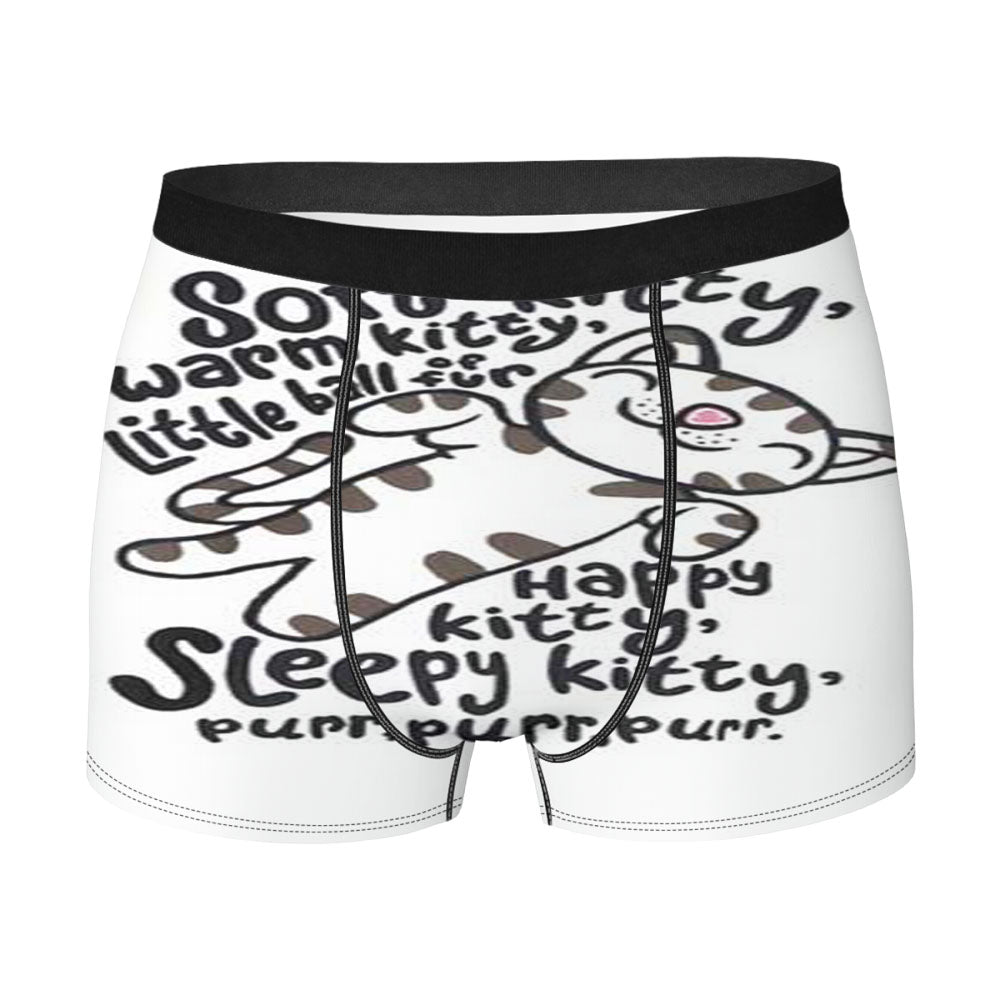 Big Bang Theory Soft Kitty Wht Men'S Boxer Briefs