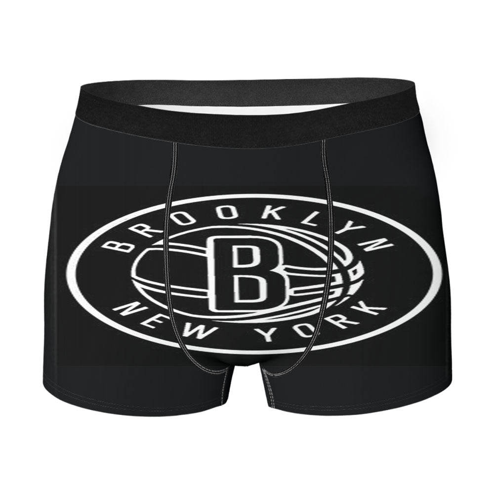 Black Brooklyn Men'S Boxer Briefs