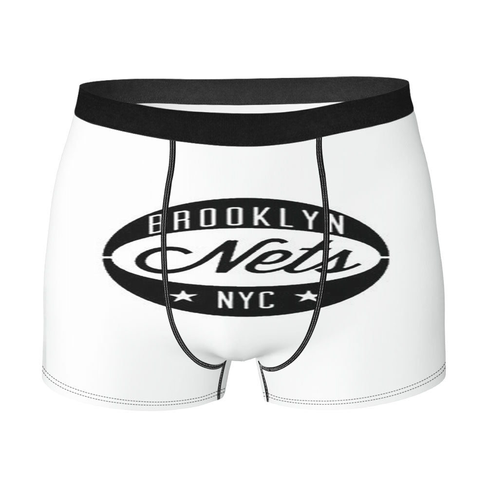 Black White Brooklyn Men'S Boxer Briefs