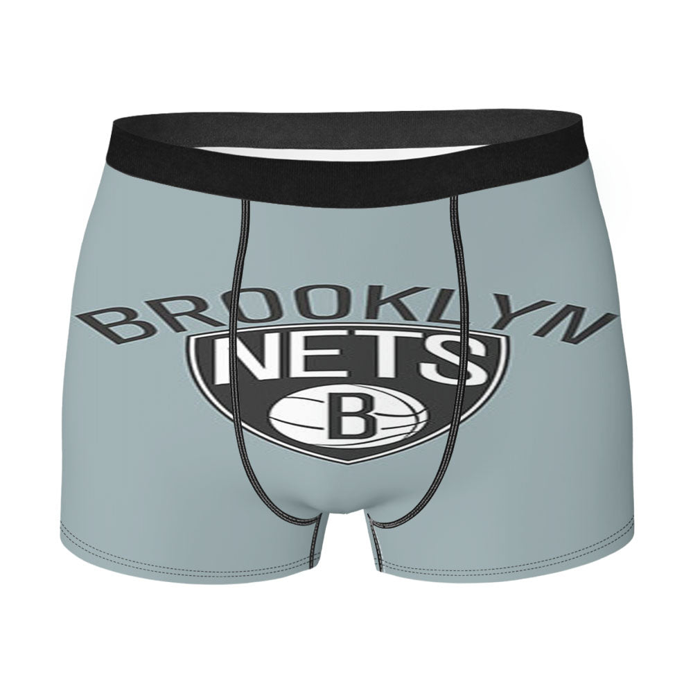 Blue Brooklyn Men'S Boxer Briefs