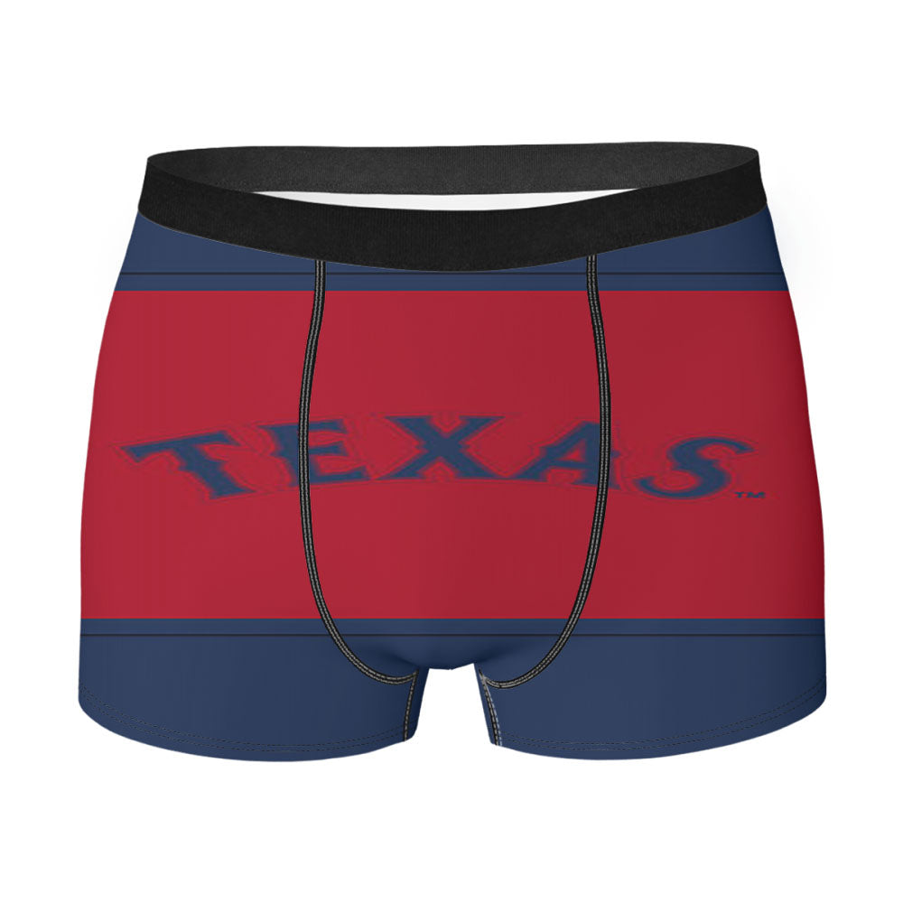 Blue Texas Men'S Boxer Briefs