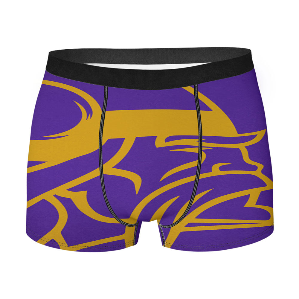 Blue Viking Minnesota Men'S Boxer Briefs