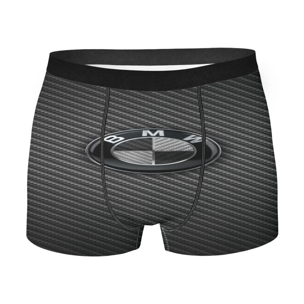 Bmw Black Carbon Men'S Boxer Briefs